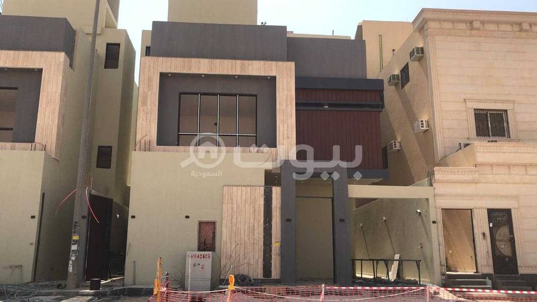Internal staircase villa and apartment in Al Munsiyah, east of Riyadh
