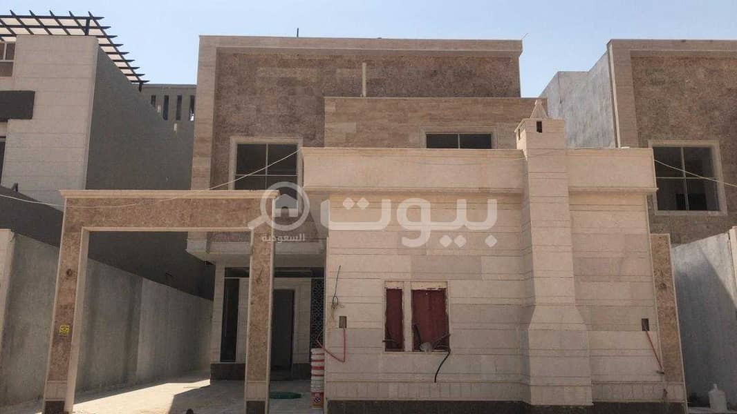 Villa for sale in Al Maizilah, east of Riyadh| 437 sqm