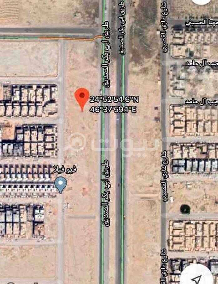 Commercial land for sale in North Riyadh