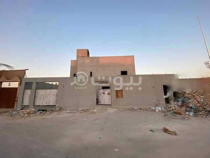 Under Construction Modern Villa For Sale In Al Qirawan, North Riyadh