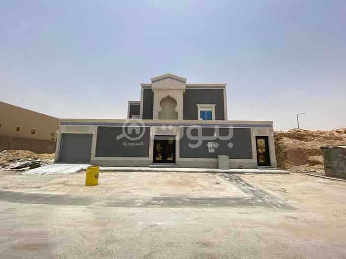 Villa with a pool and modern apartment in Al Arid, North of Riyadh