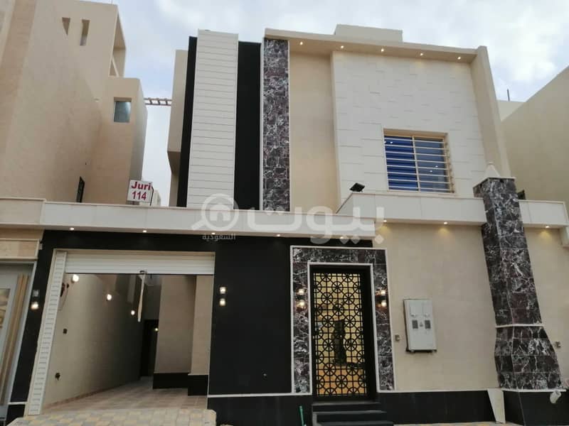 For sale villa staircase in the hall with apartment in Al Rimal, East of Riyadh