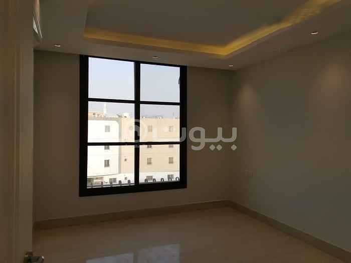 Apartment for rent in Ishaq bin Ibrahim Street in Al Ghadir district, north of Riyadh