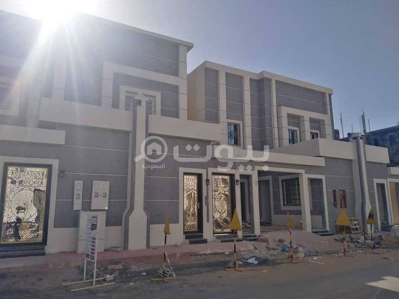 2 luxury villas with roof for sale in Al Rimal, east of Riyadh