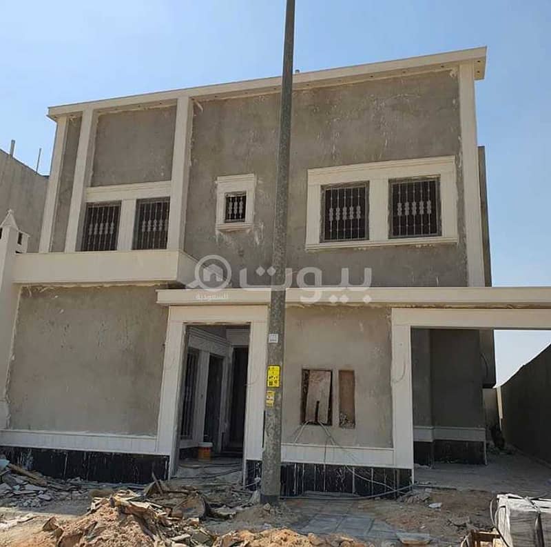 Internal staircase villa and apartment for sale in Taybah, south of Riyadh| 360 sqm