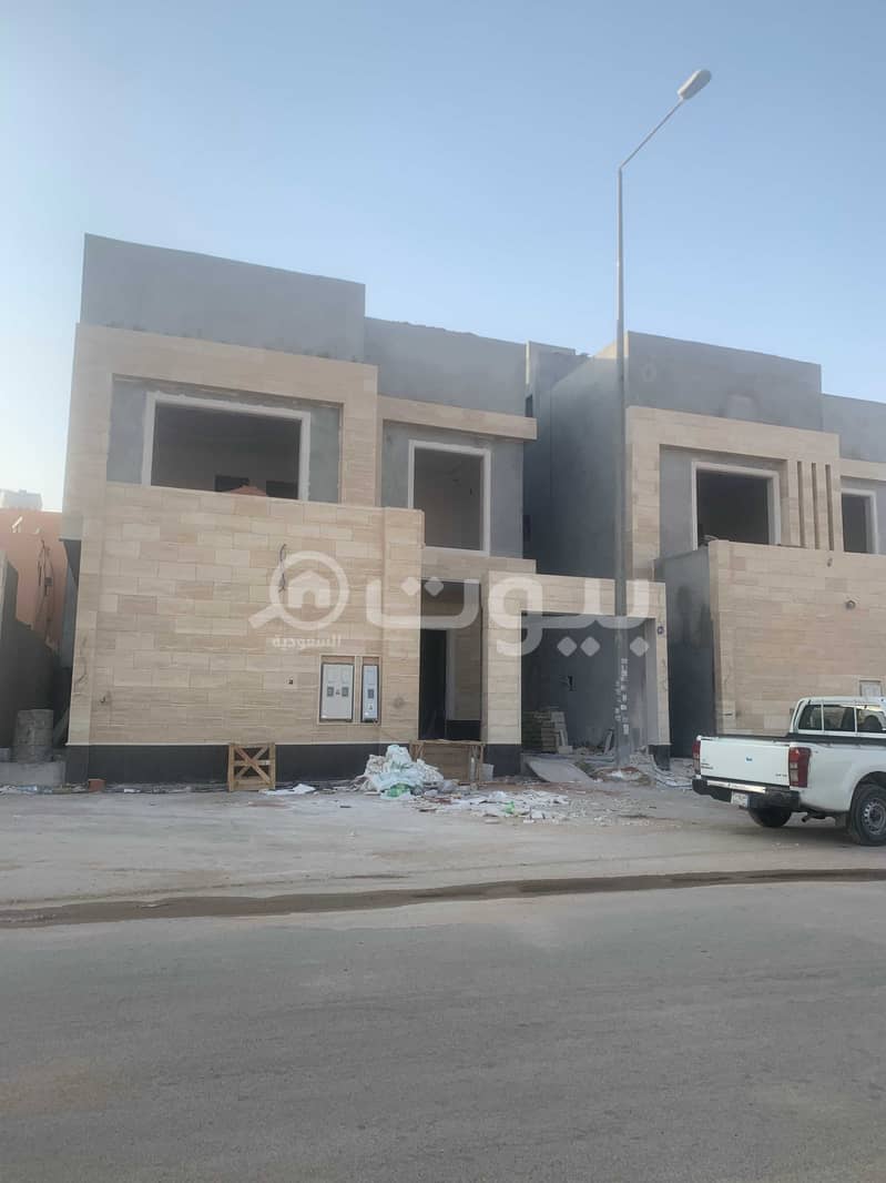 2 internal staircase villas and 2 apartments for sale in Qurtubah, East Riyadh