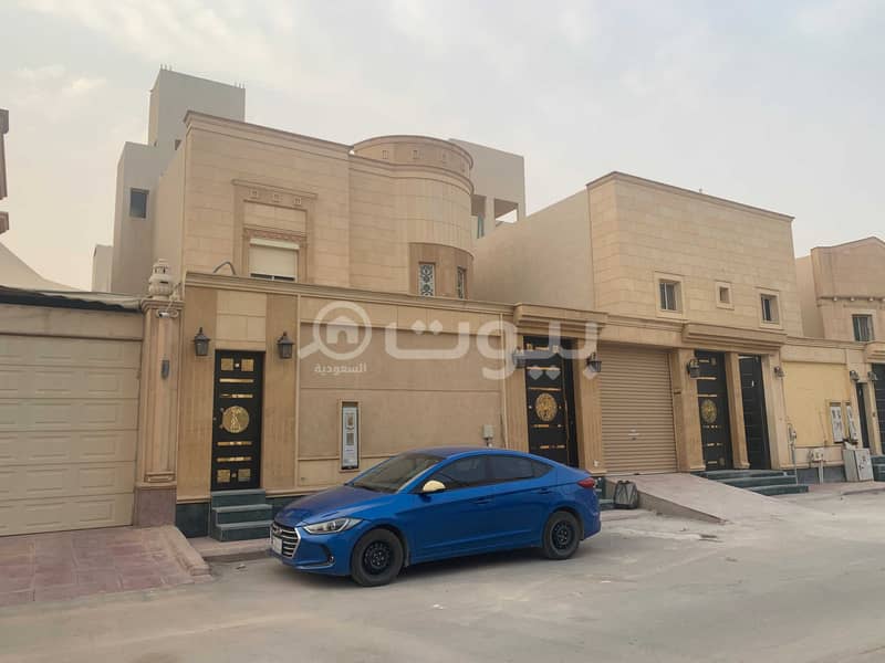 Villa for sale in Qurtubah, east of Riyadh | 400 sqm