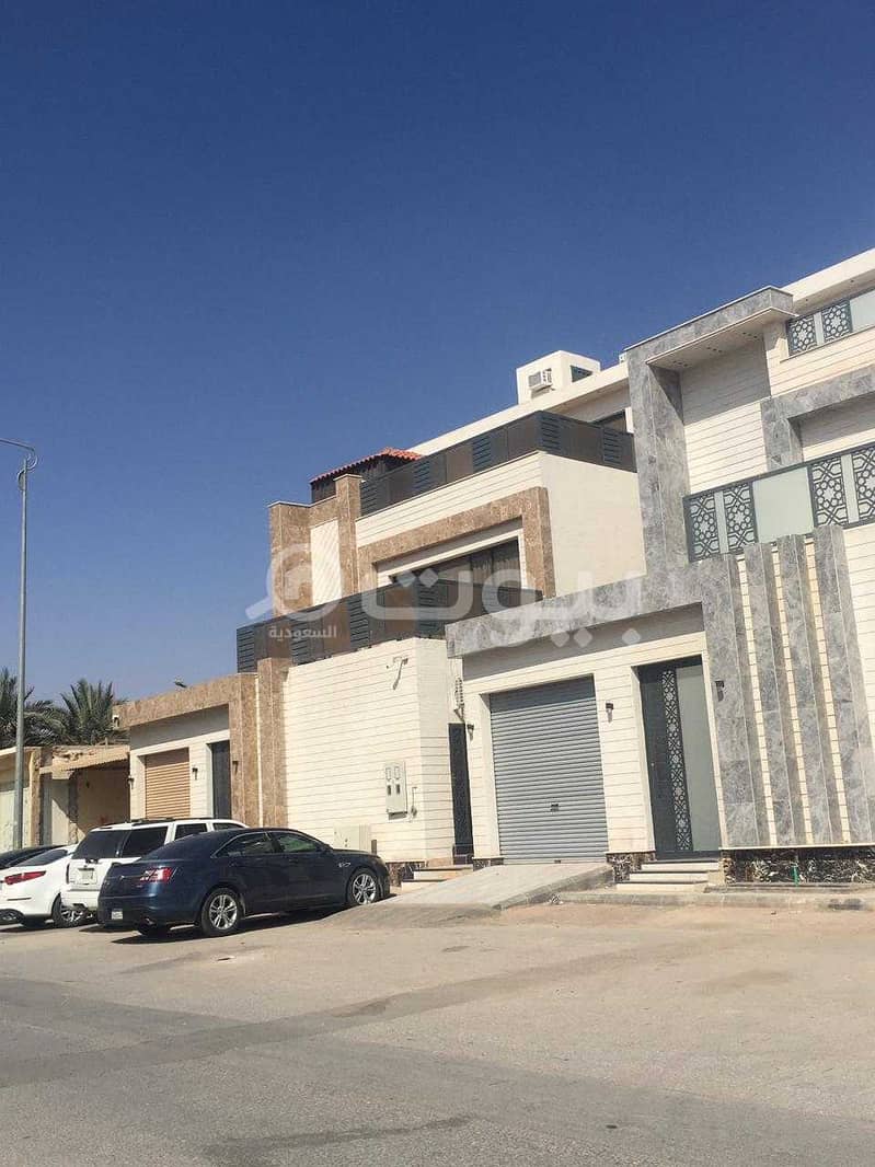 Corner villa for sale Al Jawhara scheme Al Munsiyah district, East of Riyadh