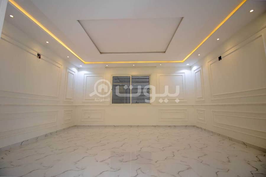 Internal staircase villa and 2 apartments for sale in Al Saeedan scheme, Al Rimal district east Riyadh