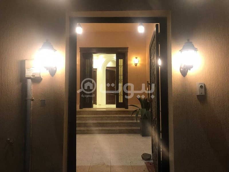 Modern villa with 2 floors and an annex in Al Yaqout, north of Jeddah