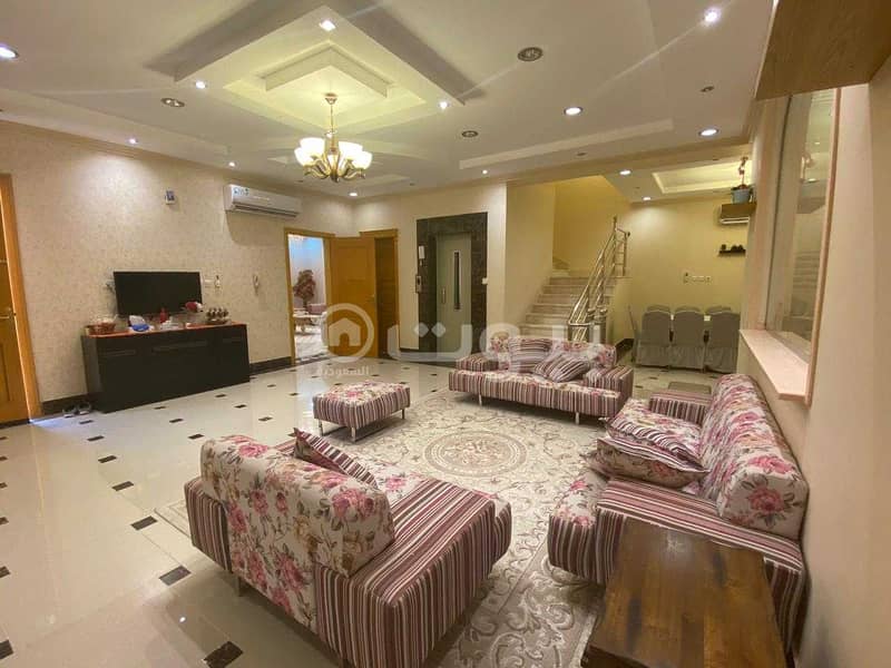 Furnished Villa for sale in Obhur Al Shamaliyah, North of Jeddah