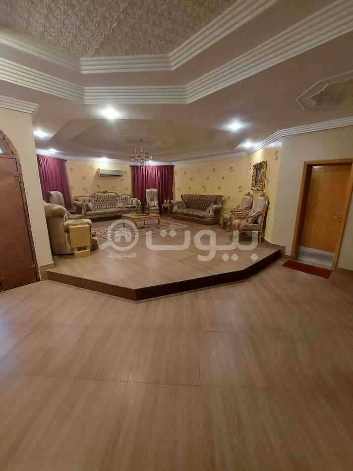 Villa staircase in the hall for sale in Al Jazeera, east Riyadh