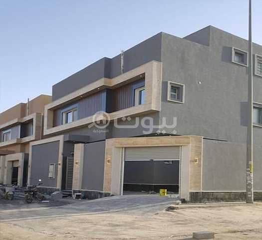 Villa staircase hall and apartment for sale in Al Rimal, east of Riyadh