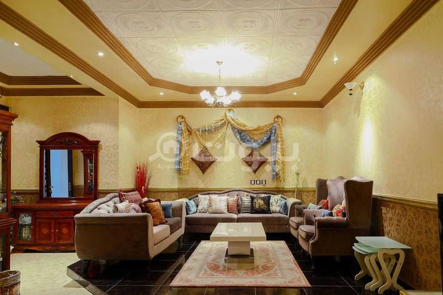 Duplex villa staircase hall for sale in Al Rawabi, East Riyadh