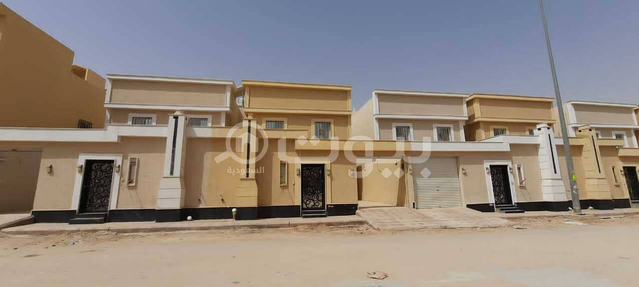 12 new duplex villas for sale in Okaz, South Riyadh