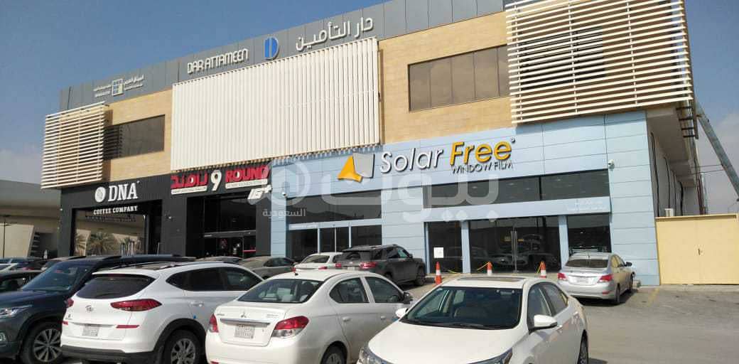 Commercial offices for rent in Al-Thumama building in Al Narjis, north of Riyadh