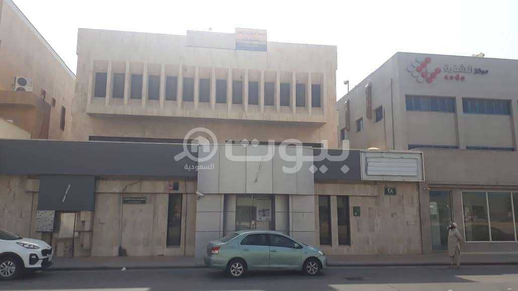Commercial showrooms for rent in Al Malaz, east of Riyadh
