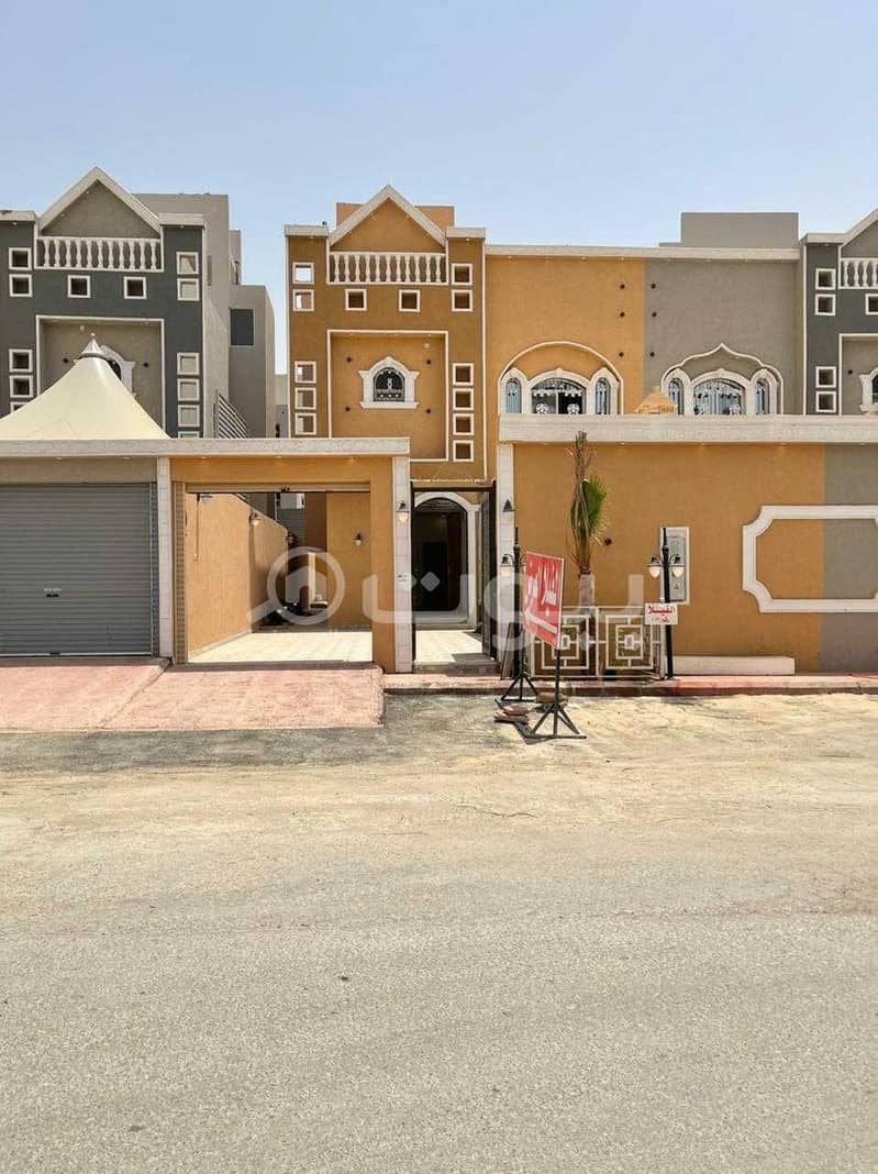 فيلا دوبلكس ملتصقة للبيع في حي عكاظ، جنوب الرياض