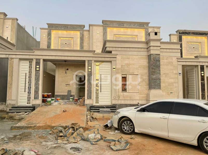 A ground floor villa for sale in Tuwaiq district, west of Riyadh