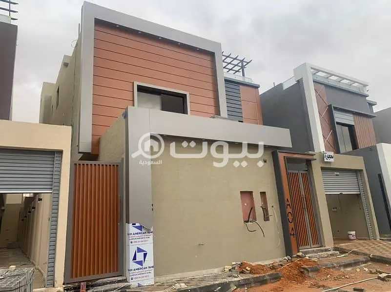 For sale villa staircase hall and 2 apartments in Al Munsiyah, east of Riyadh