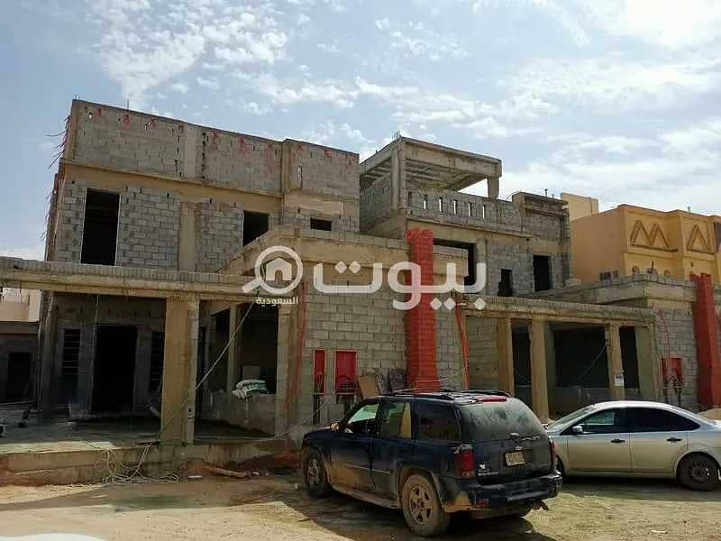 Modern villa stairs hall and two apartments in Al Rimal, east of Riyadh