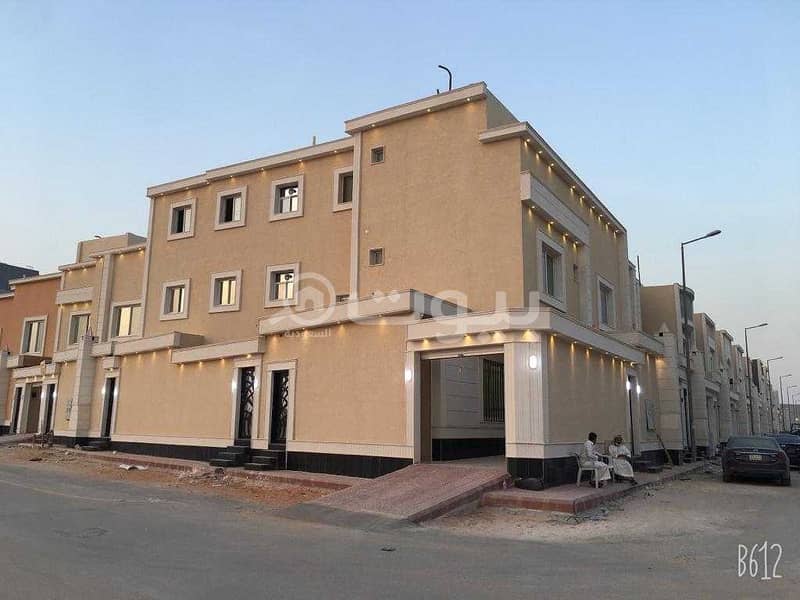 Staircase corner villa and apartment in Al Munsiyah east of Riyadh| 277 sqm