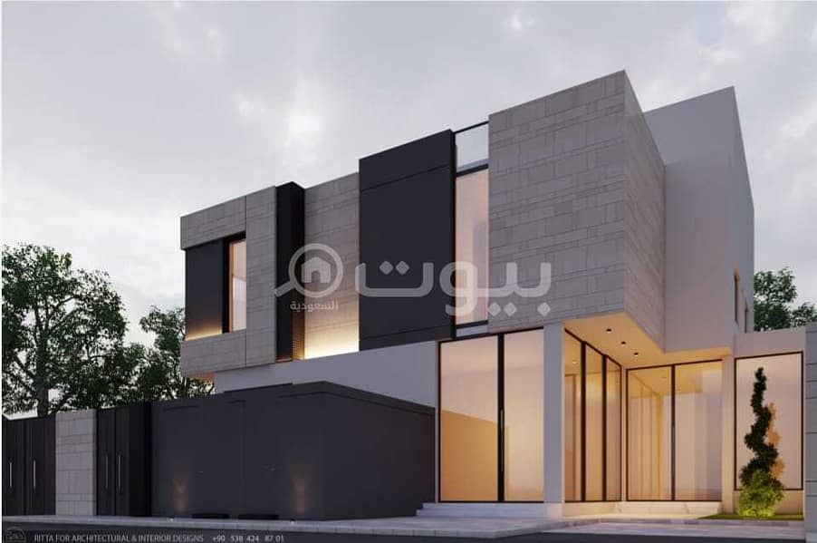 2 modern duplex Villas for sale in Al Malqa, North of Riyadh