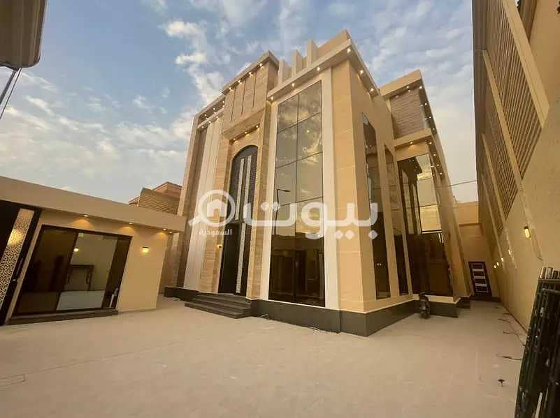 Luxurious villa with swimming pool for sale in Al Nakhil, North Riyadh