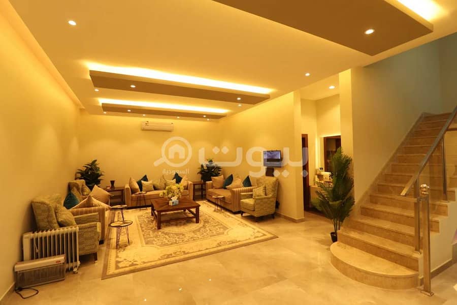 Furnished villa for sale in Al Arid, North Riyadh