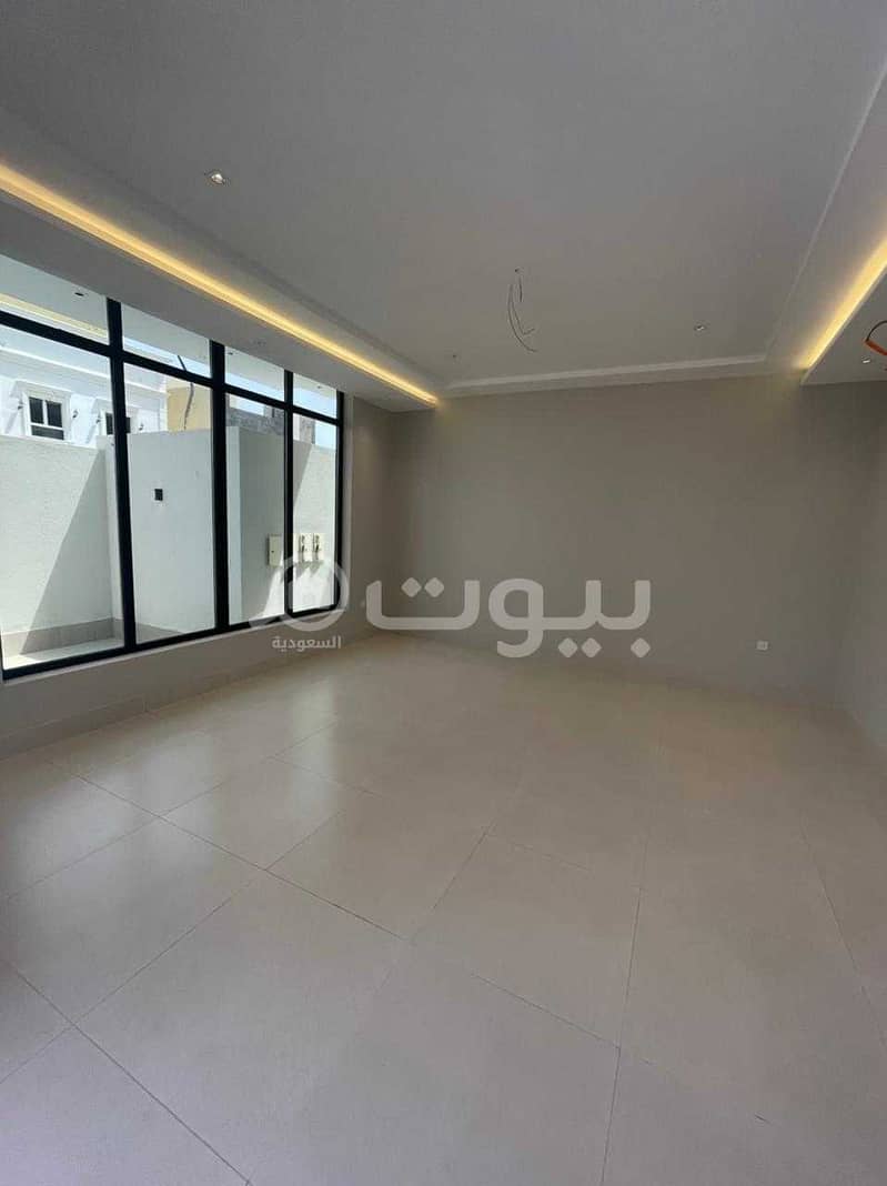 A modern villa with two floors and an Annex For sale in Al Zumorrud district, north of Jeddah