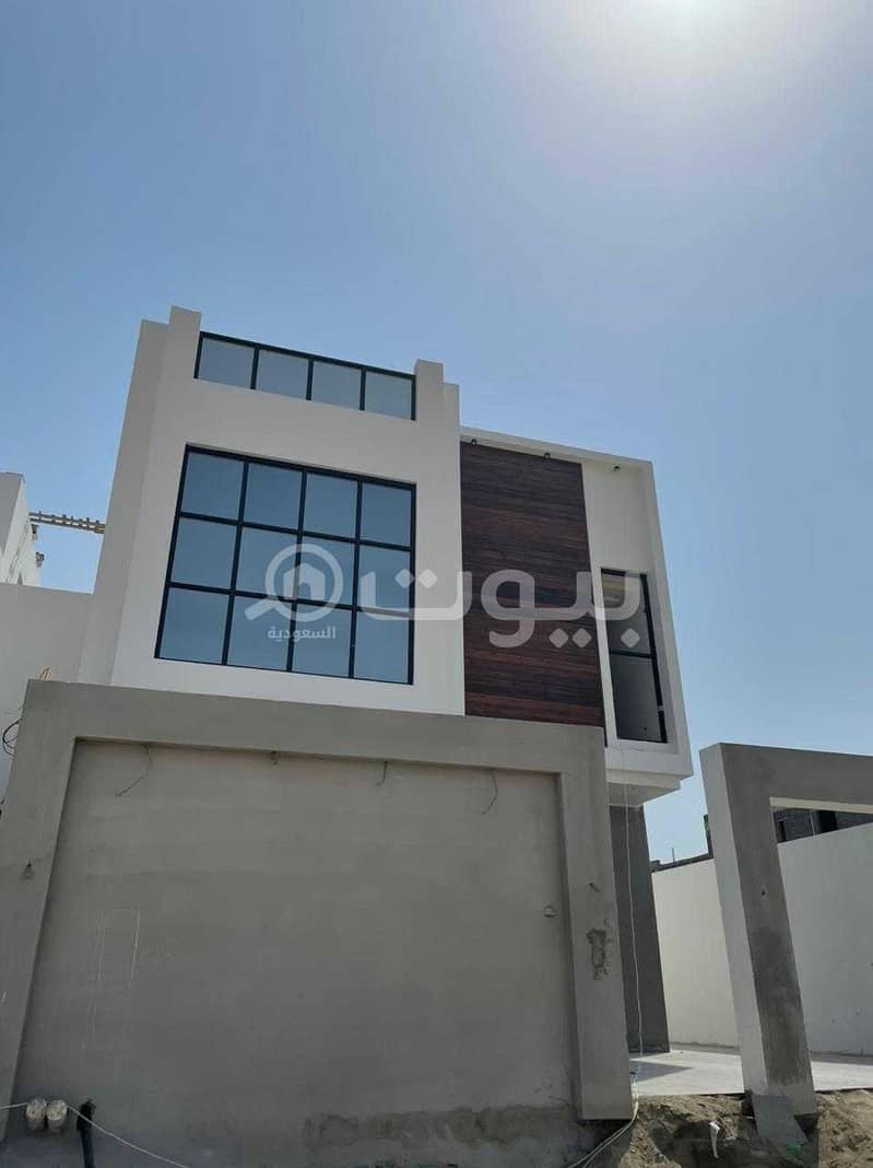 Modern villa for sale in Al Zumorrud district, north of Jeddah