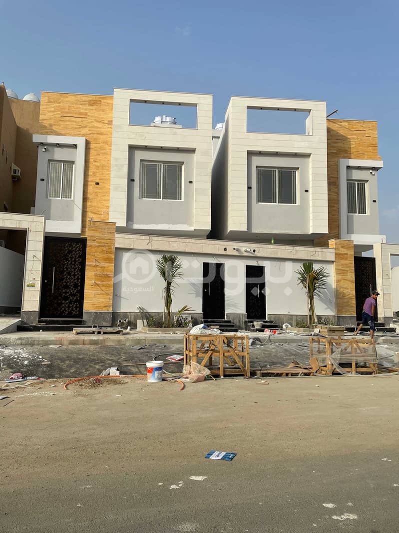 Luxurious modern villa for sale in Al Zumorrud district, north of Jeddah