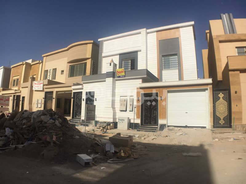 For Sale Villa with Stairs In Hall And 2 Apartments In Al Rimal, East Of Riyadh