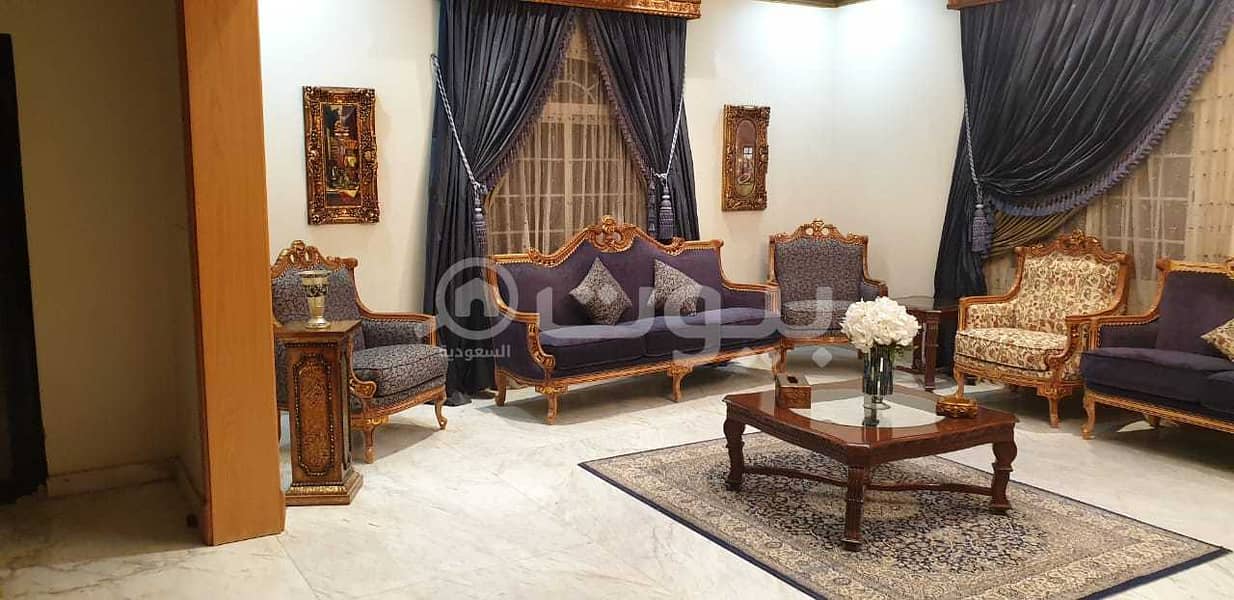 Villa With Roof For Sale In Al Hamra, East Riyadh