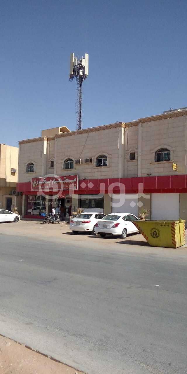 For sale a commercial residential building in Al Munsiyah, east of Riyadh