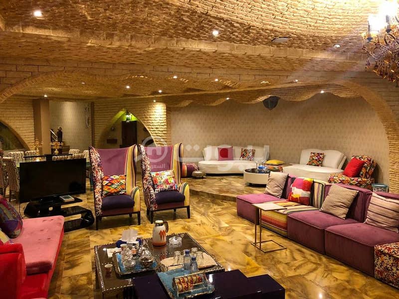 Villa with distinctive features for sale in Al Wahah, North of Riyadh