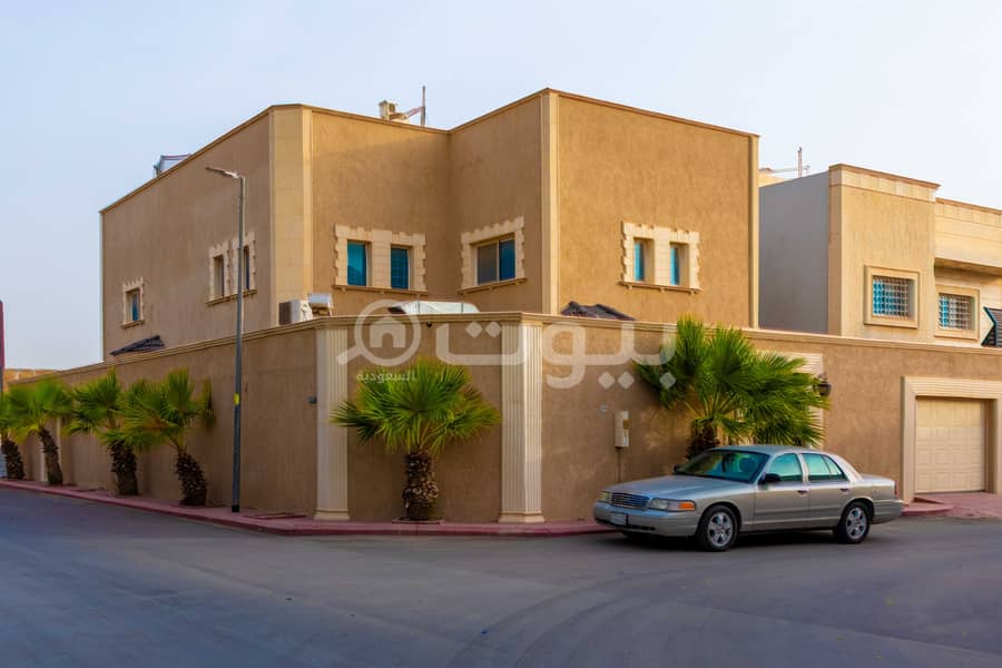 Corner Villa | furnished for sale in Salah Al Din, North Riyadh