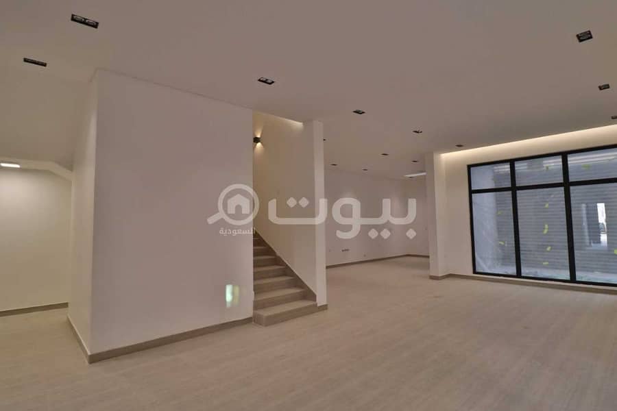 Elegant duplex villa for sale in Al Qamar District 7, Al Narjis North Riyadh