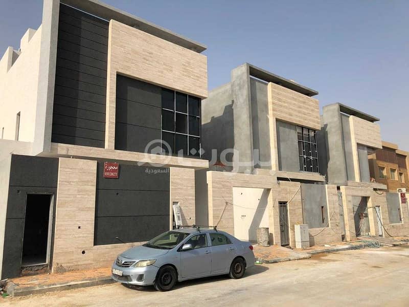 3 elegant villas for sale in Al Malqa, north of Riyadh
