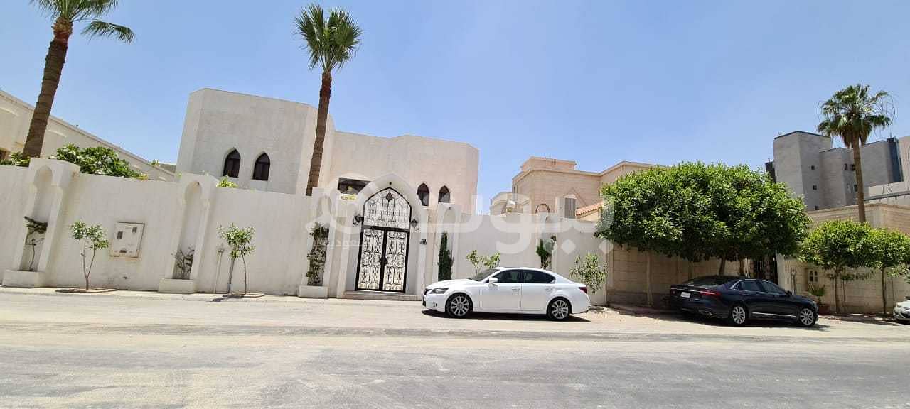 Luxury Villa | 927 SQM for sale in Al Wahah, North of Riyadh