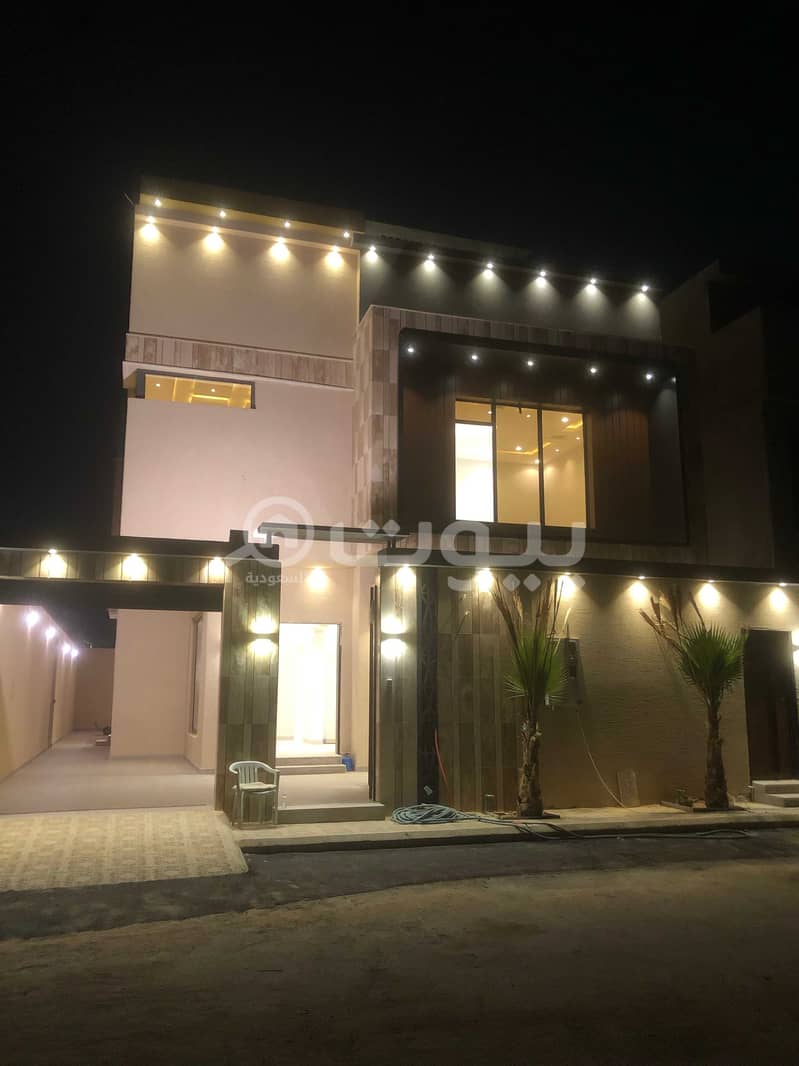 Modern villa for sale in Al Narjis neighborhood, Riyadh