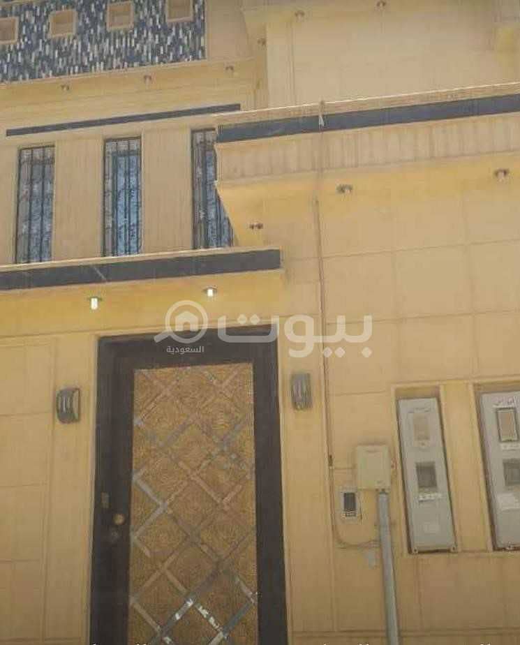 One Floor Villa  and 3 apartments for sale in Al Janadriyah, East Of Riyadh