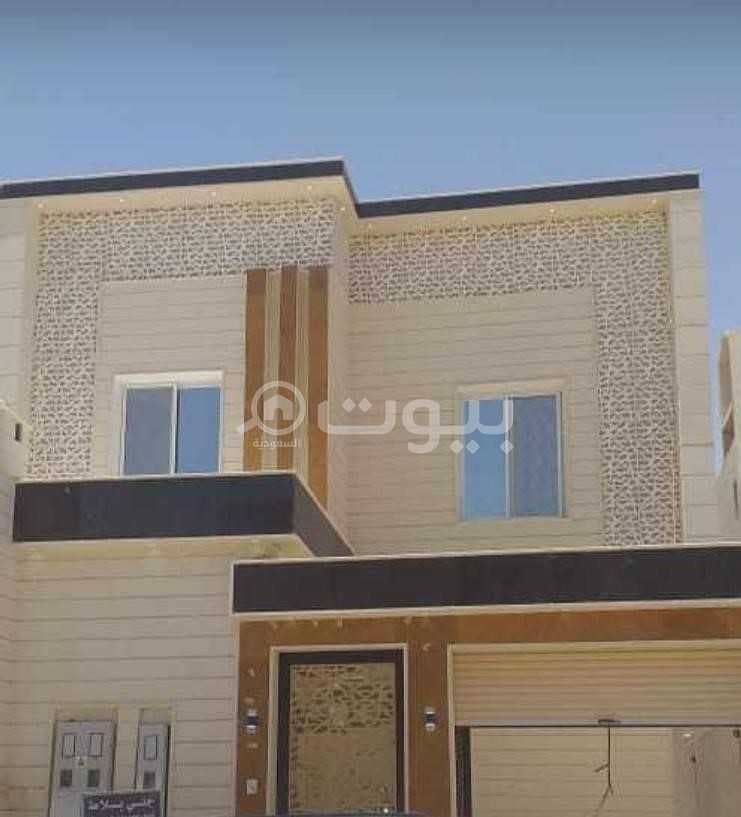 Villa 420sqm internal staircase for sale in Al Janadriyah, East Of Riyadh