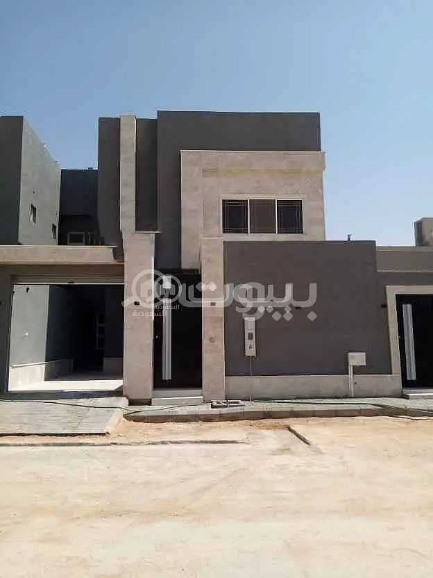 Duplex interior staircase villa for sale in Al Munsiyah, East of Riyadh