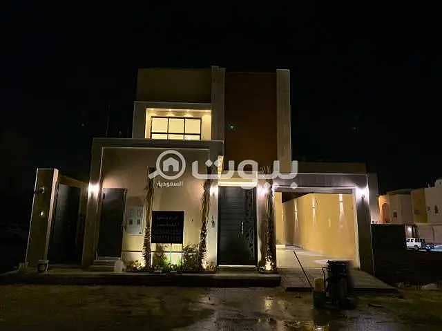 Villa with apartment for sale in Al Narjis, North of Riyadh