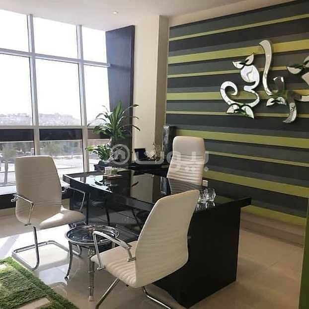 Fully furnished luxury offices for rent in Al Olaya District, north of Riyadh