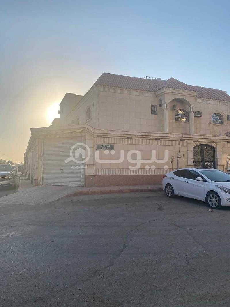 For sale one floor villa and 3 apartments in a villa in Ishbiliyah, east of Riyadh