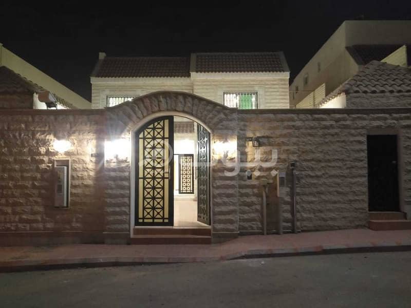 Villa 495 sqm for sale in Al Wahah, north of Riyadh