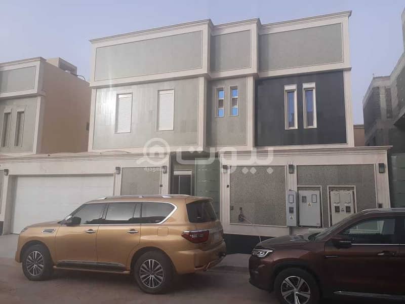 Villa and 3 apartments for sale in Al Izdihar, east of Riyadh