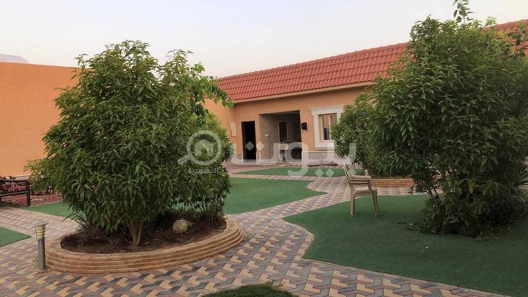 istiraha | 2590 SQM with a pool for sale in Al Kair District, North Riyadh